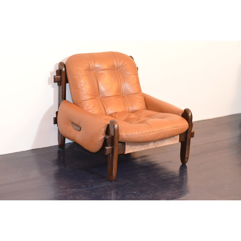 Vintage Jean Gillon armchair for Probel 1960s