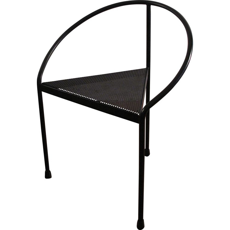 Cadeira triangular de pernas Farma 3 com triângulo vintage