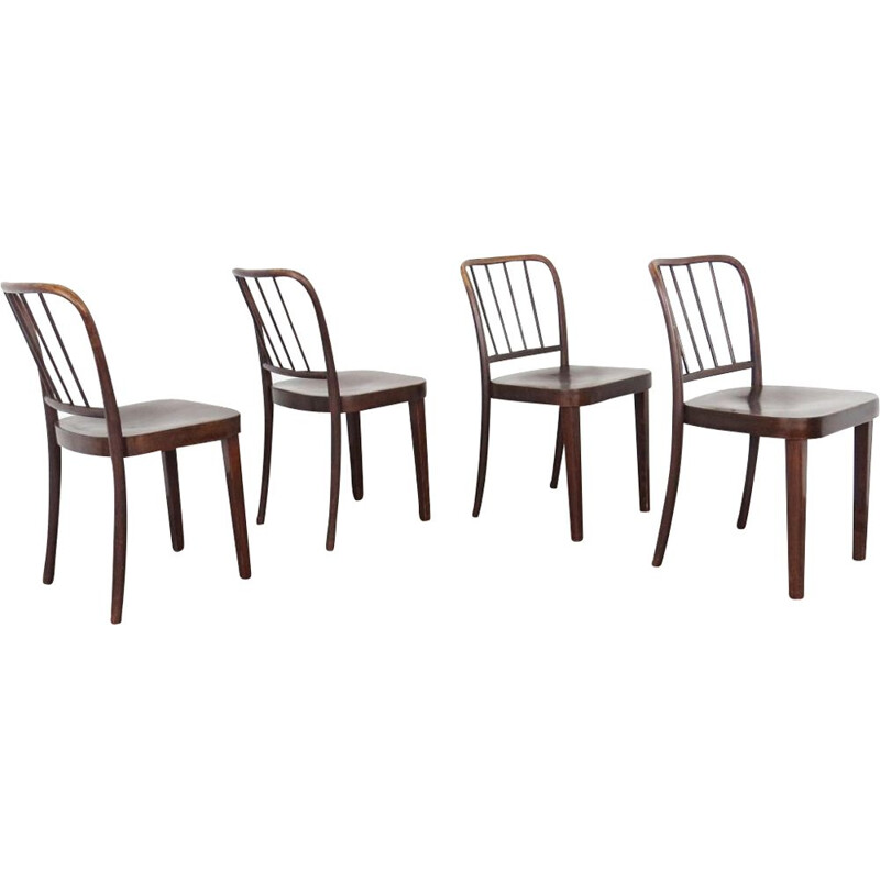 Set of 4 vintage Dining Chair by Josef Hoffmann 1920s