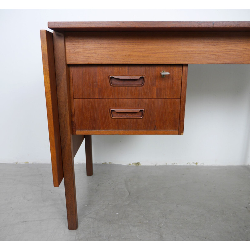 Vintage Adjustable Teak Desk by Arne Vodder Denmark 1950s