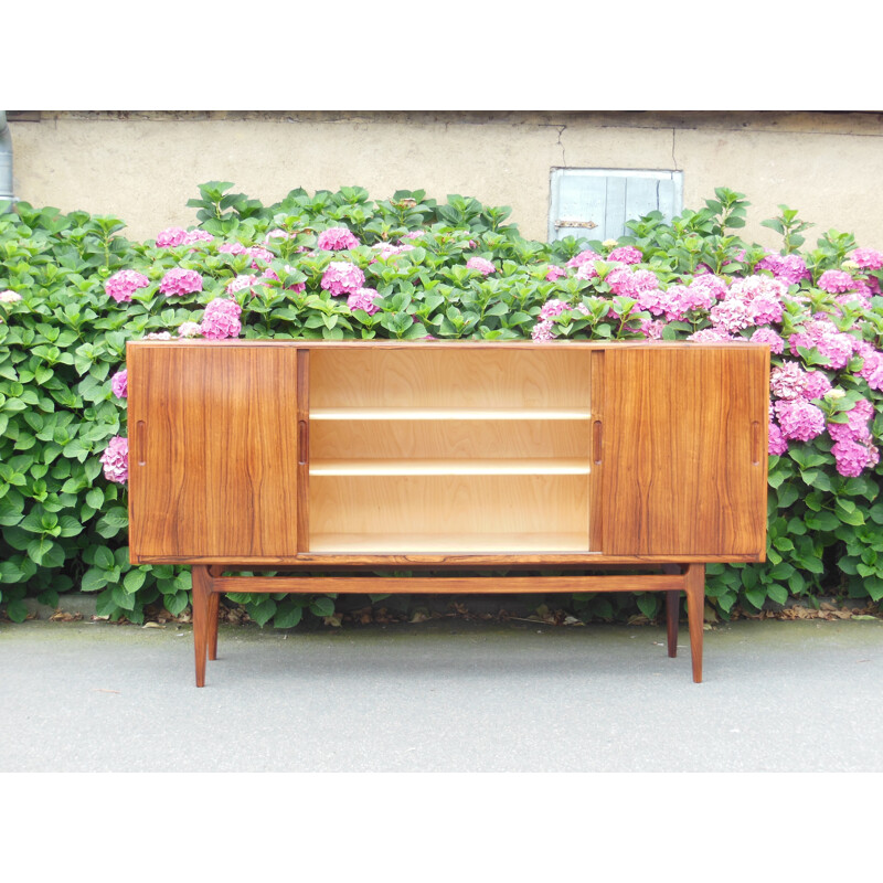 Sideboard in maple and Rio rosewood - 1960s