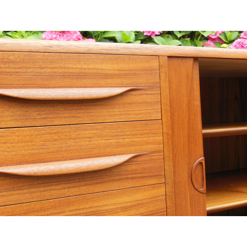 Samcom sideboard in teak, Johannes ANDERSEN - 1960s