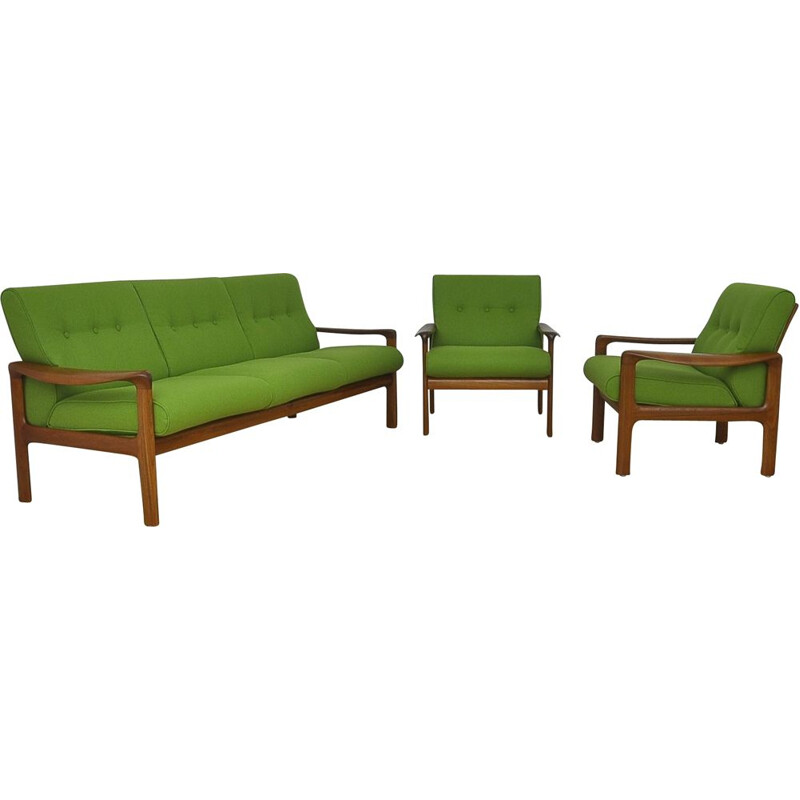 Vintage living room set from Komfort Danish 1960s