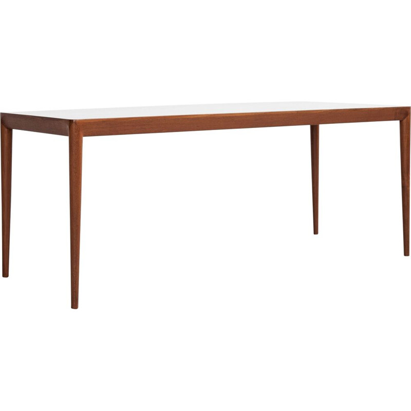 Vintage teak coffee table by Erik Riisager Hansen for Haslev, Denmark 1960