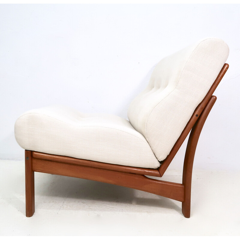 Easy Chair vintage en teck de Grete Jalk pour Glostrup Mobelfabrik 1960