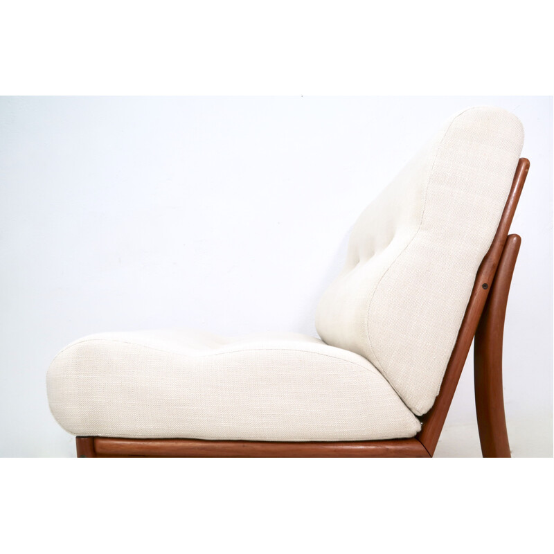 Easy Chair vintage en teck de Grete Jalk pour Glostrup Mobelfabrik 1960