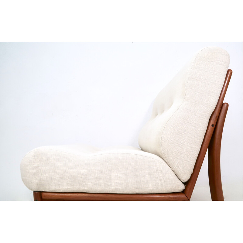 Vintage Teak Easy Chair by Grete Jalk for Glostrup Møbelfabrik 1960s