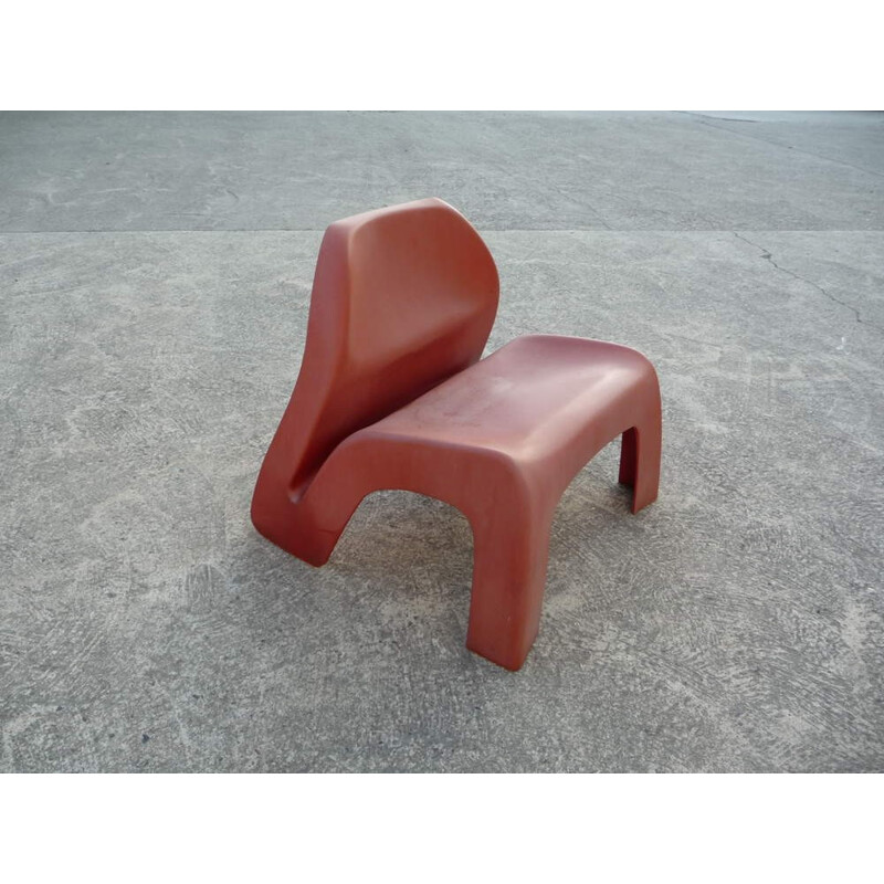 Cadeira em fibra de vidro Vintage por Luigi Colani, Alemanha 1960