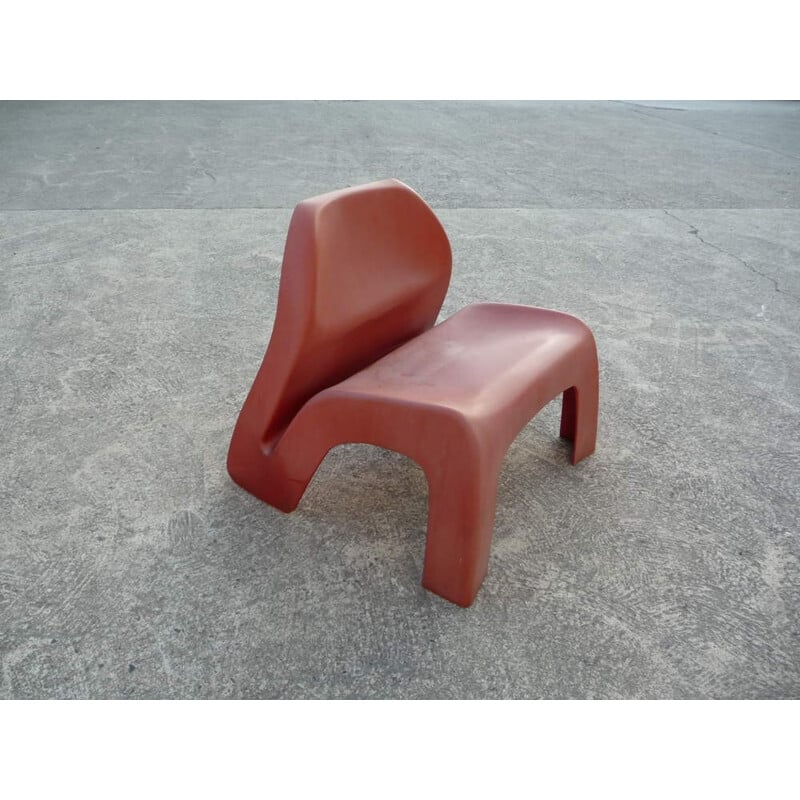 Vintage Stuhl aus Fiberglas von Luigi Colani, Deutschland 1960