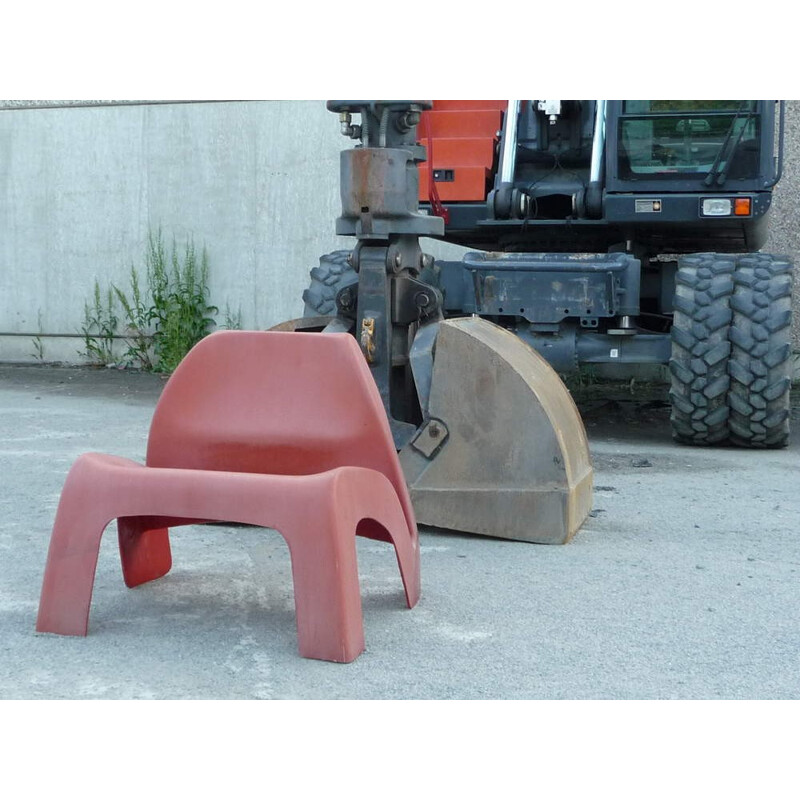 Vintage fiberglass chair by Luigi Colani, Germany 1960