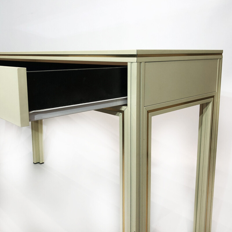 VIntage Pierre Vandel Console Table Hollywood Regency 1970s