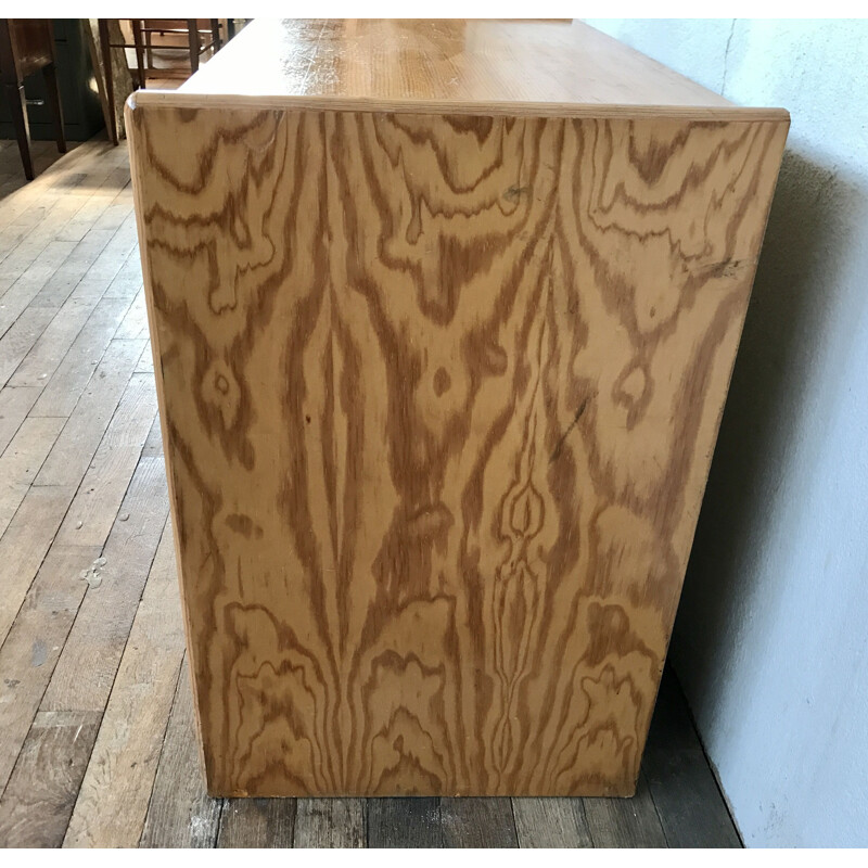 Vintage Gautier pine chest of drawers 1970