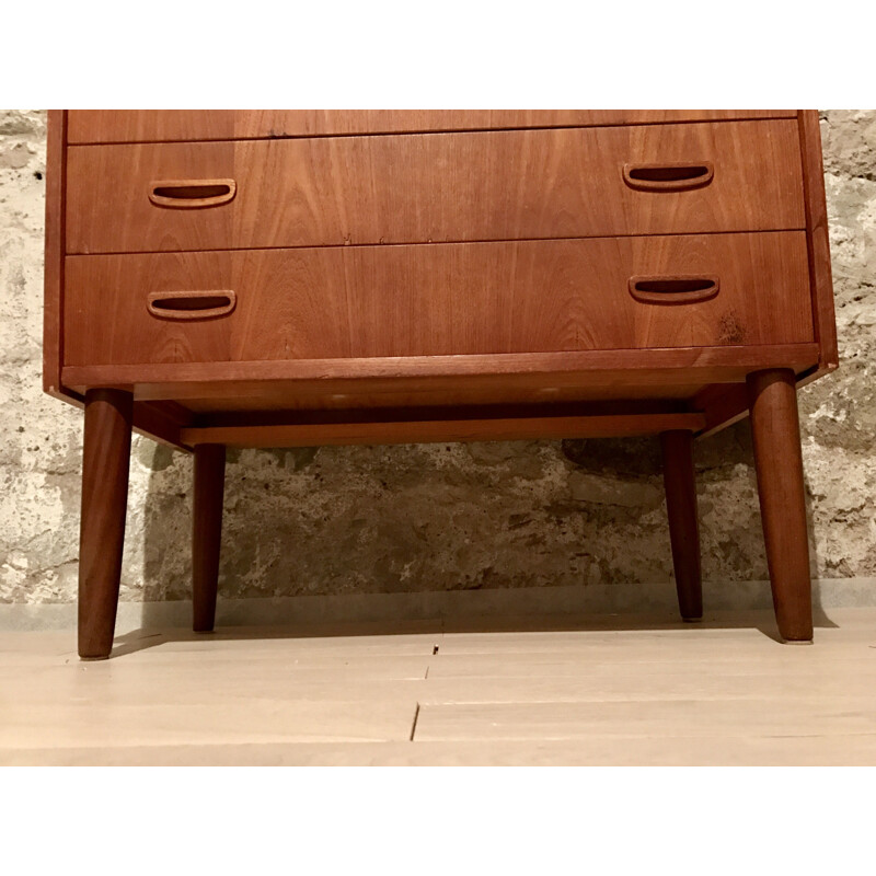 Vintage  teak secretary Danish 1960s