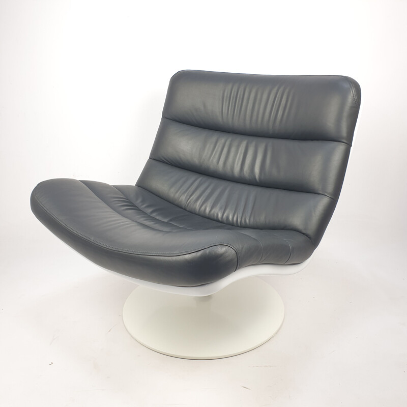 Fauteuil lounge vintage F978 de Geoffrey Harcourt pour Artifort 1990