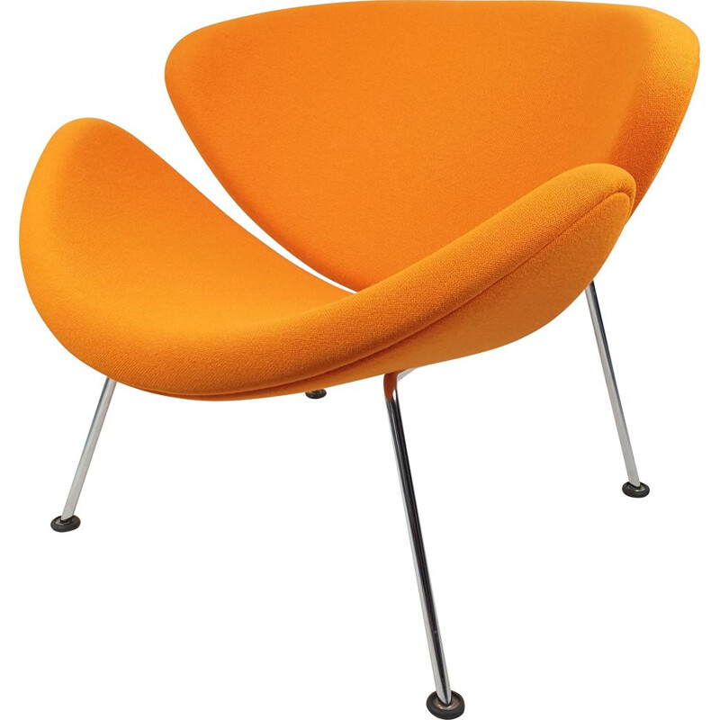 Vintage Orange Slice Lounge Chair by Pierre Paulin for Artifort 1980s