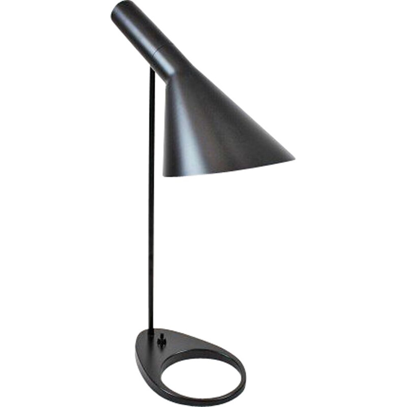 Vintage Dark grey table lamp by Louis Poulsen 1957s