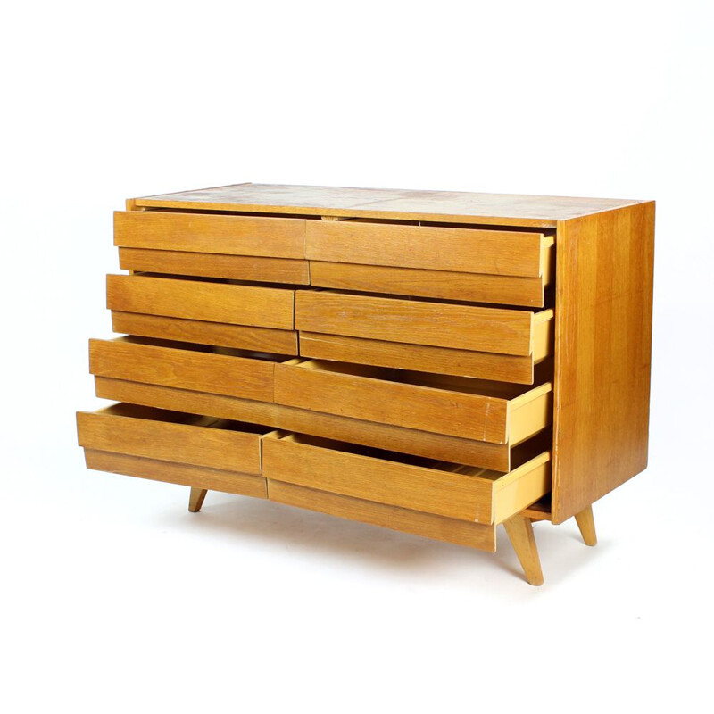 Vintage Chest Of Drawers By Jiri Jiroutek Praha 1960s