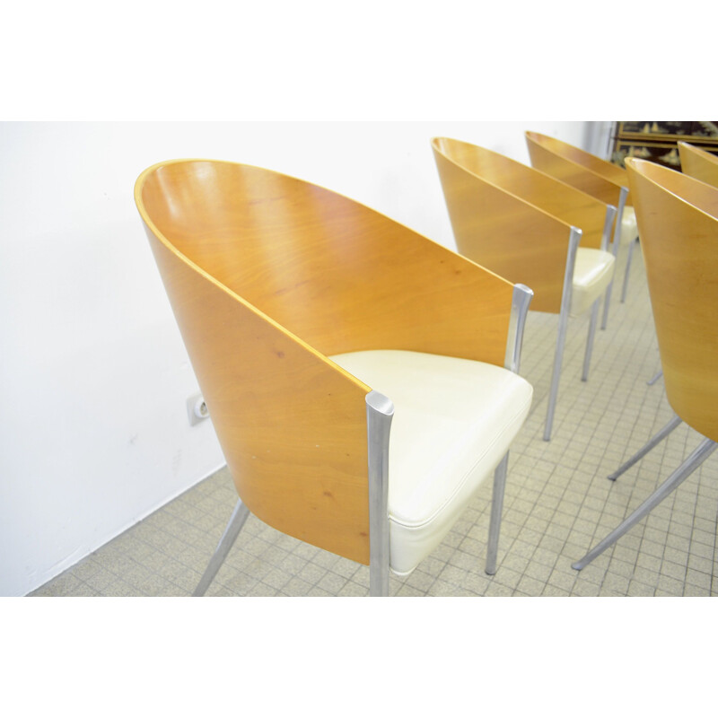 6 Vintage Aleph 'King Costes' dining chairs by Philippe Starck