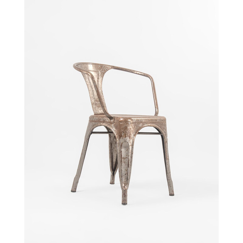 Conjunto de 4 cadeiras Vintage Modelo A56 de Xavier Pauchard para Tolix