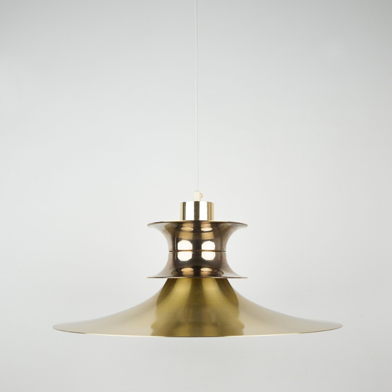 Vintage pendant lamp Lyskaer by Bent Nordsted, Denmark, 1970s