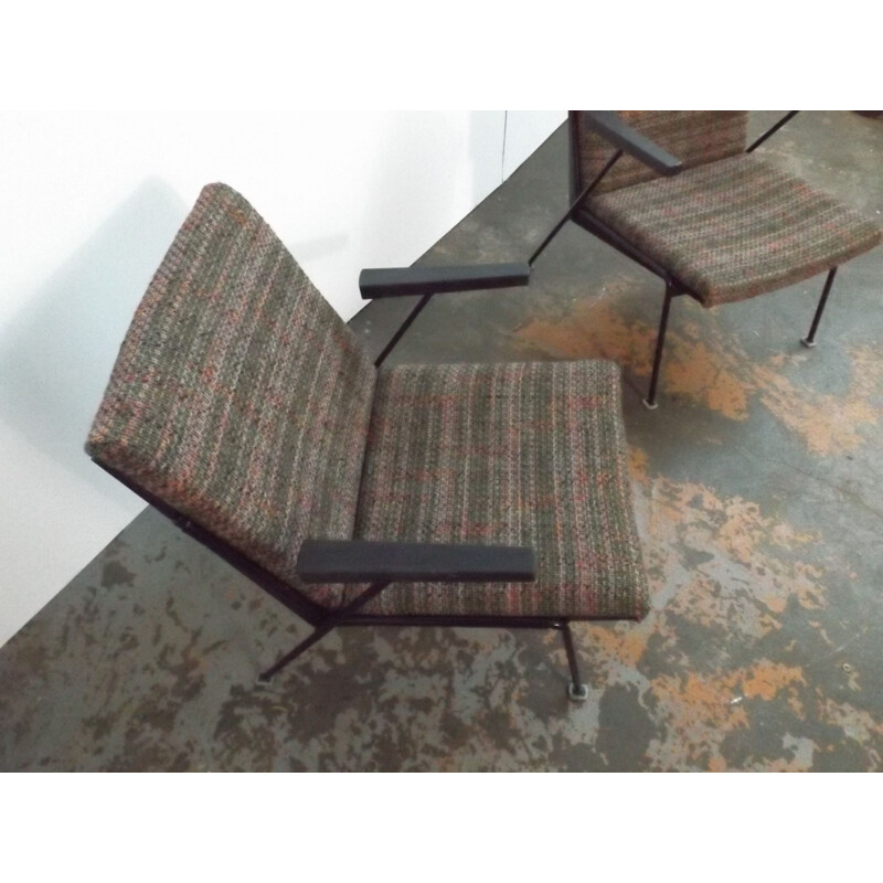 Paar vintage Oase fauteuils uit 1960