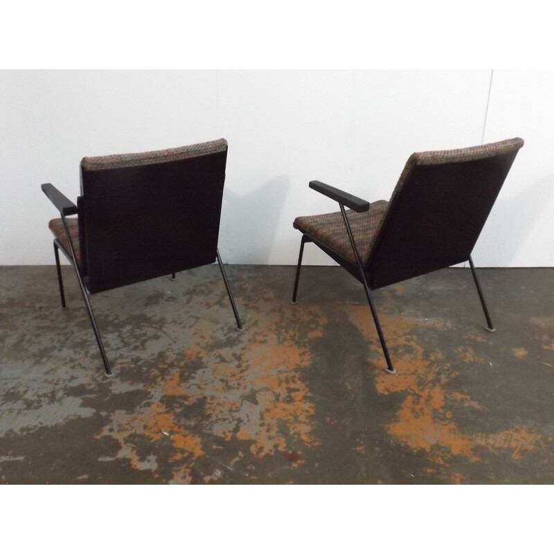Paar vintage Oase fauteuils uit 1960