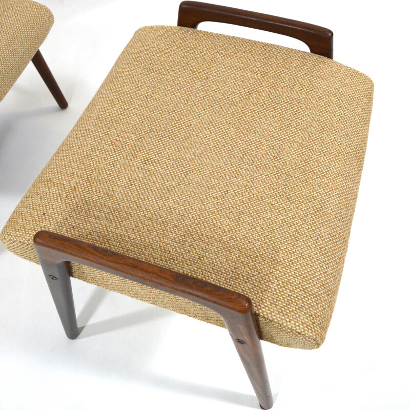 Pastoe "Ruster" armchair and footstool, Yngve EKSTRÖM - 1960s