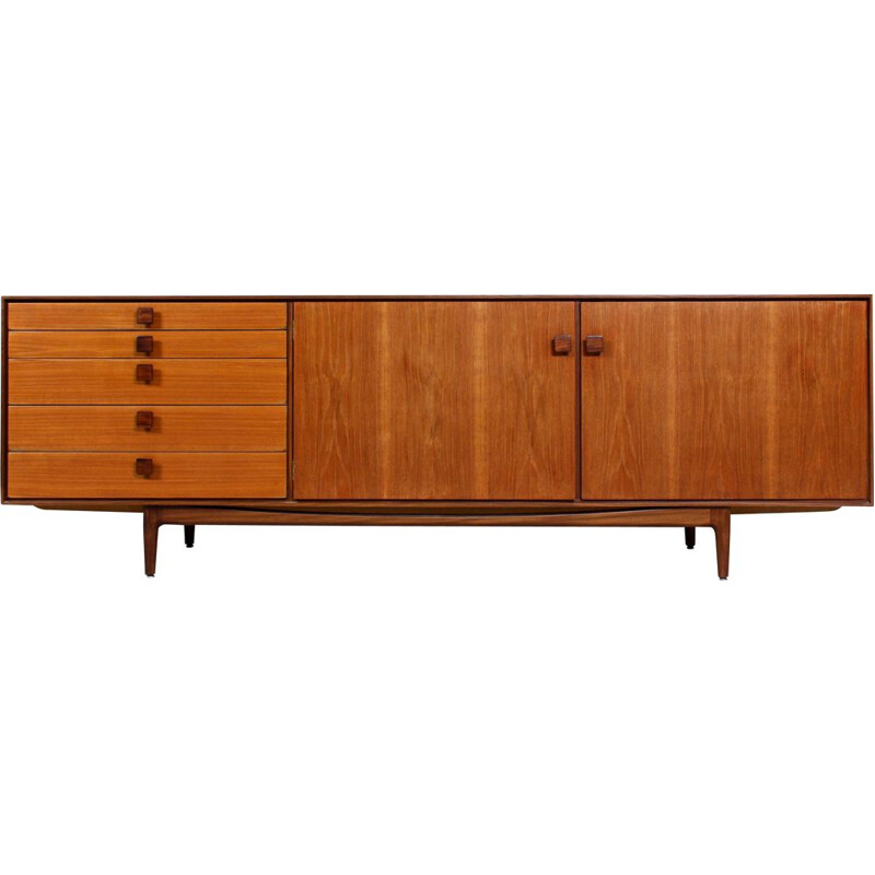 Vintage Sideboard Teak & Rosewood by Ib Kofod Larsen for G-Plan, 1960s