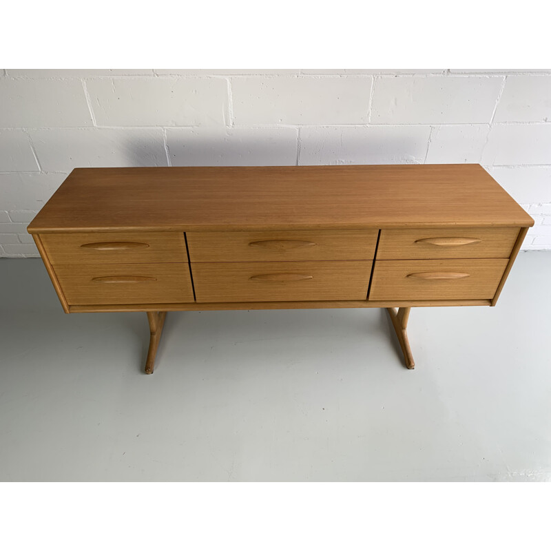 Vintage Austinsite sideboard 1960