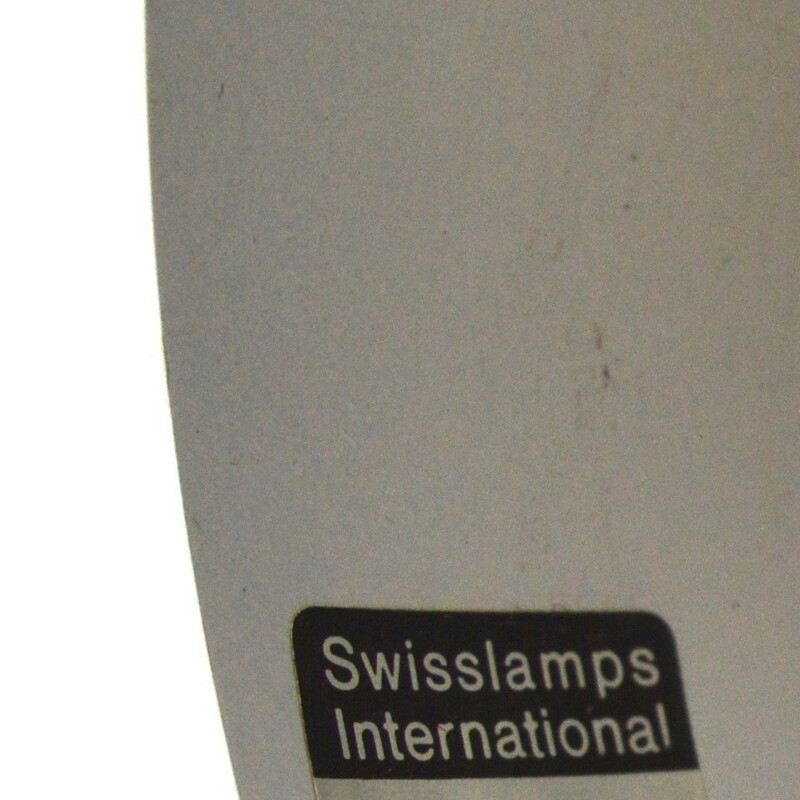 Swisslamps International floor lamp in chromed metal - 1970s