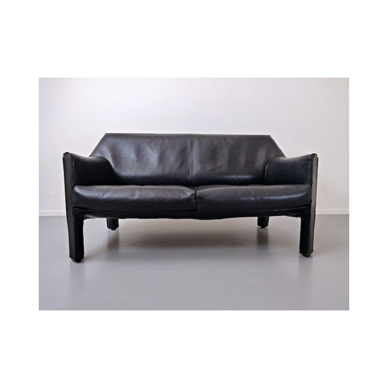 Vintage 415 Cab Sofa by Mario Bellini, Italy 1987