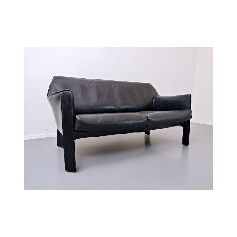 Vintage 415 Cab Sofa by Mario Bellini, Italy 1987