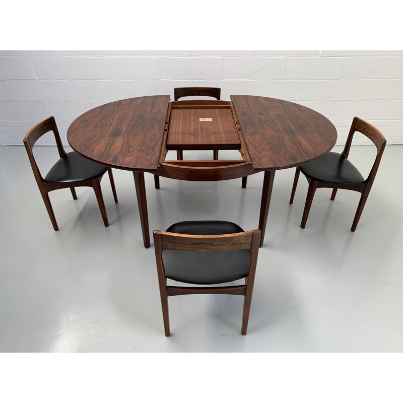 Vintage Rosewood dining set  by Nathan 1960s