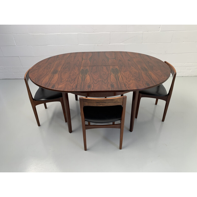 Vintage Rosewood dining set  by Nathan 1960s