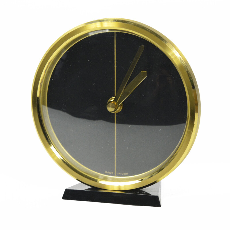 Vintage Fireplace Clock by Weimar, Germany 1970