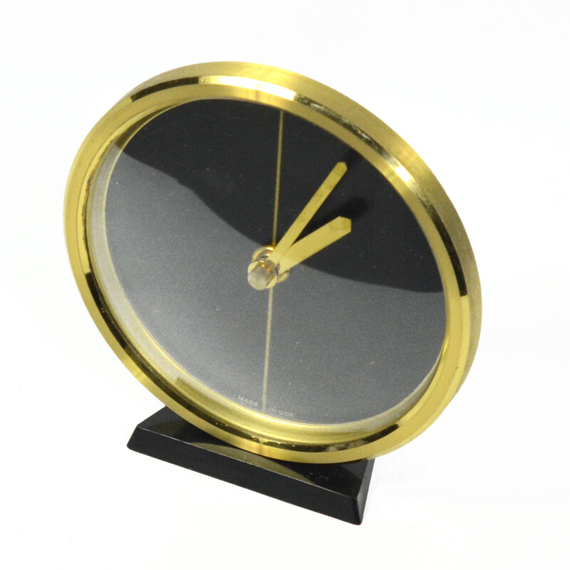 Vintage Fireplace Clock by Weimar, Germany 1970