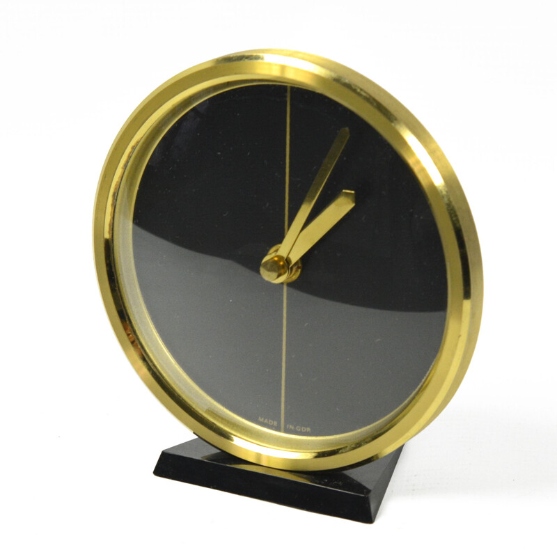 Vintage Fireplace Clock by Weimar, Germany 1970