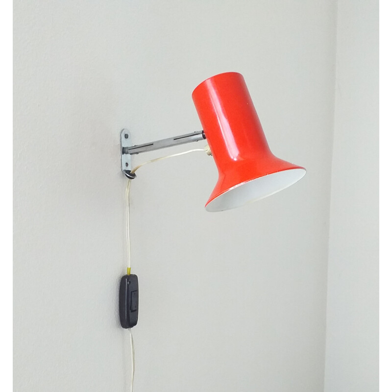 Vintage wall lamp Napako by Josef Hurka 1960