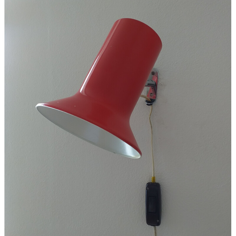 Vintage wall lamp Napako by Josef Hurka 1960