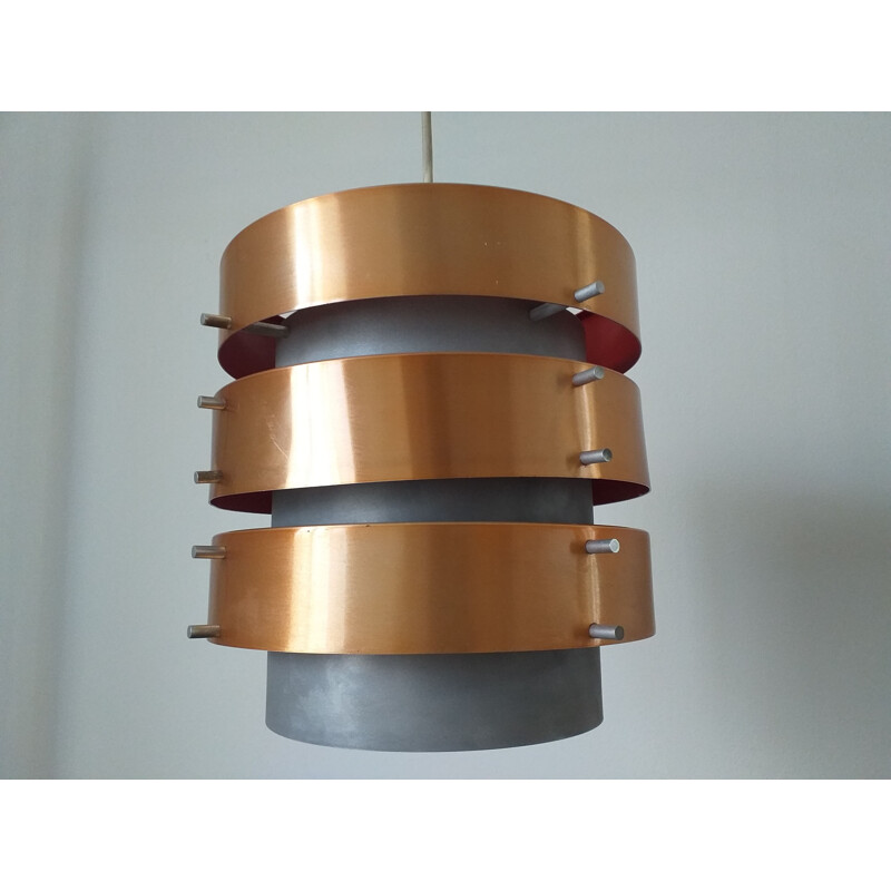 Vintage pendant lamp by Jo Hammerborg, Denmark 1970