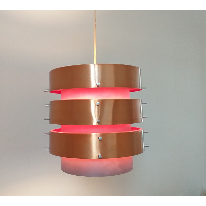 Vintage pendant lamp by Jo Hammerborg, Denmark 1970