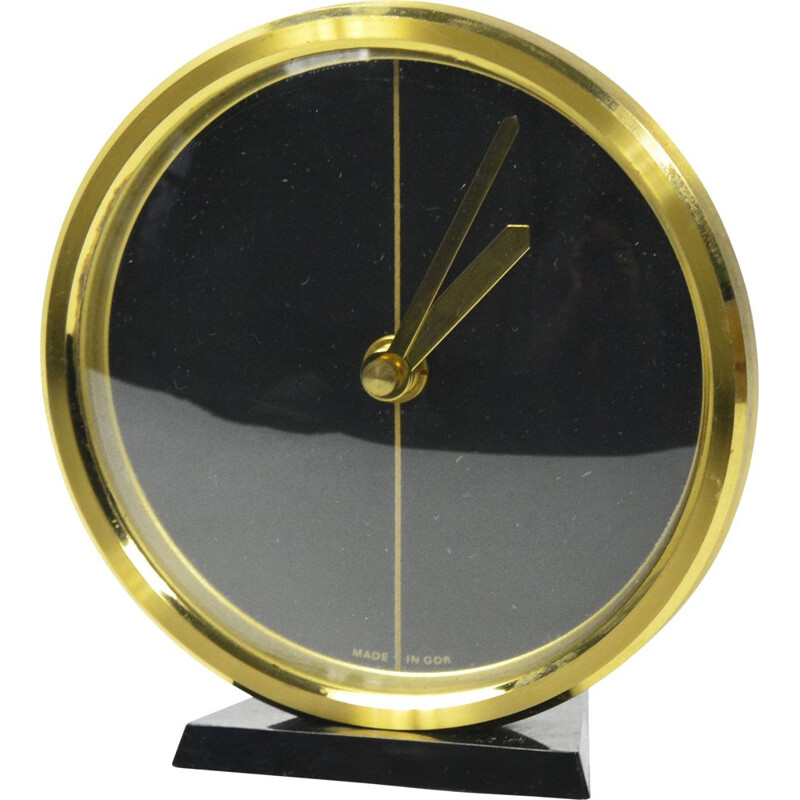 Vintage Fireplace Clock by Weimar, Germany 1970