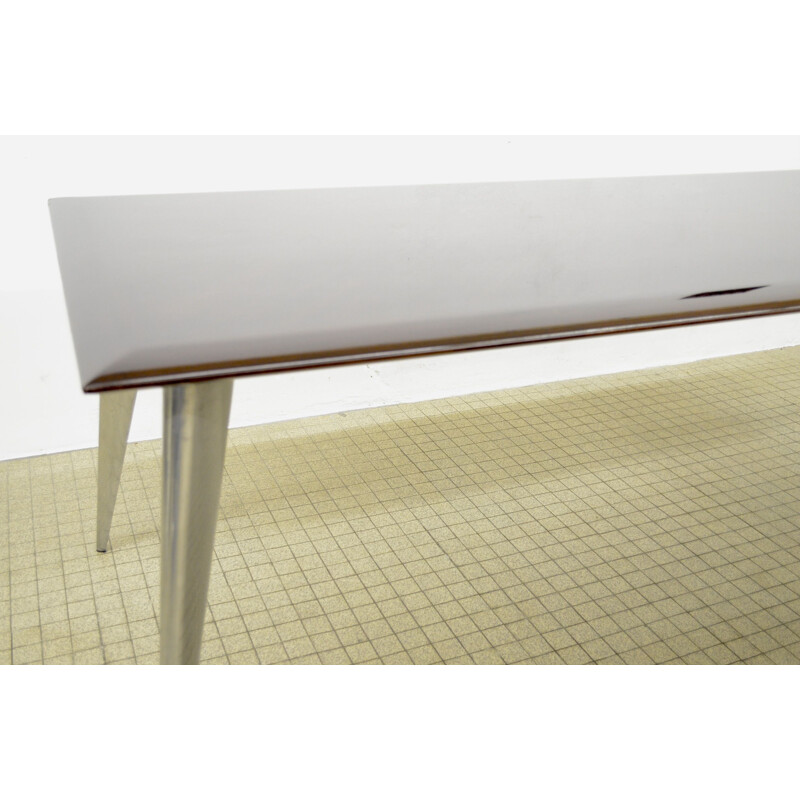 Vintage Aleph Driade mahogany dining table by Philippe Starck 1987s