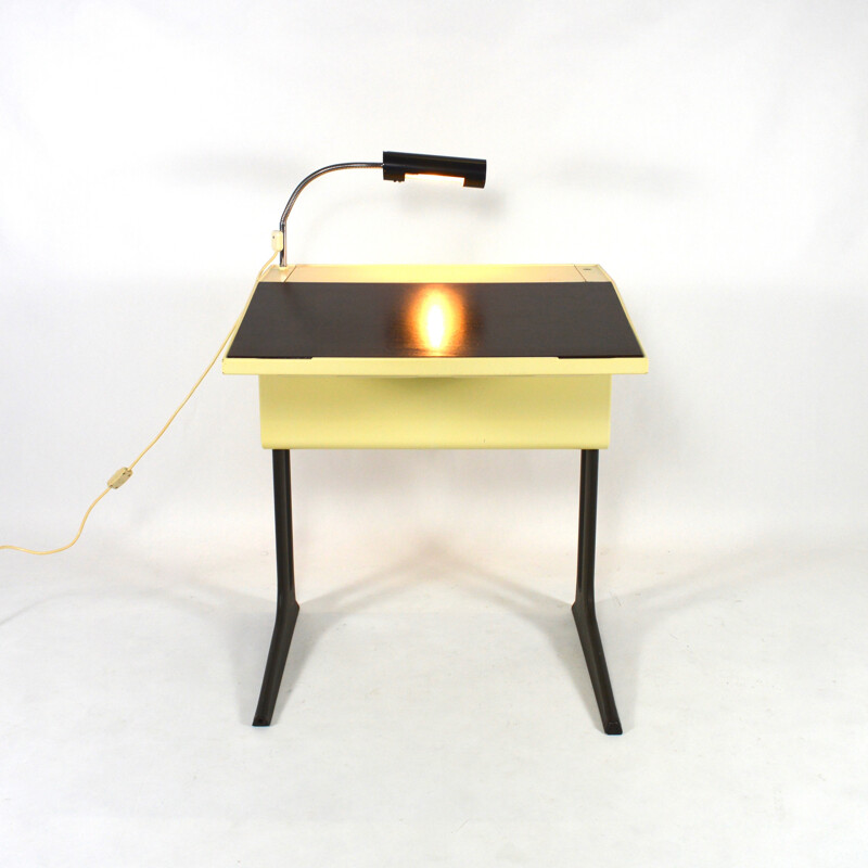 Flötotto small writing desk with leaf, Luigi COLANI - 1970s