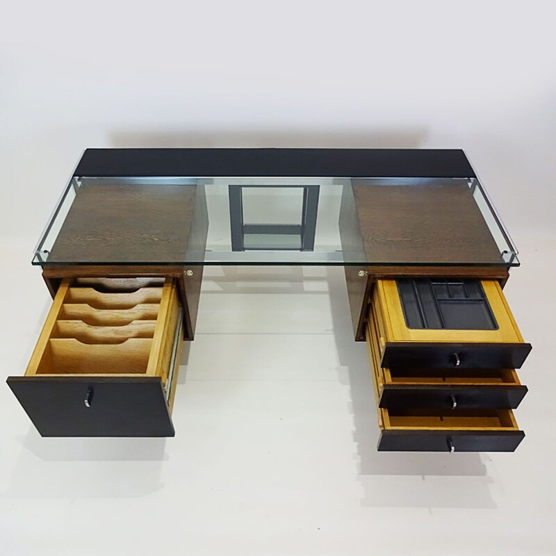 Mesa de aço Vintage de Preben Fabricius e Jørgen Kastholm para Kill International, 1960