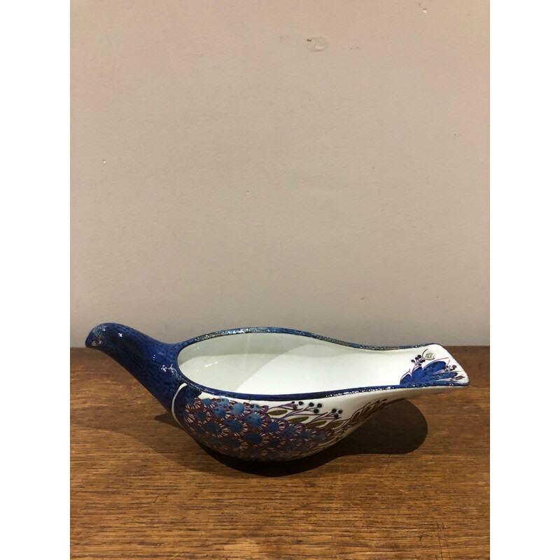 Vintage nessun de berte bird bowl for royal copenhagen 1960s