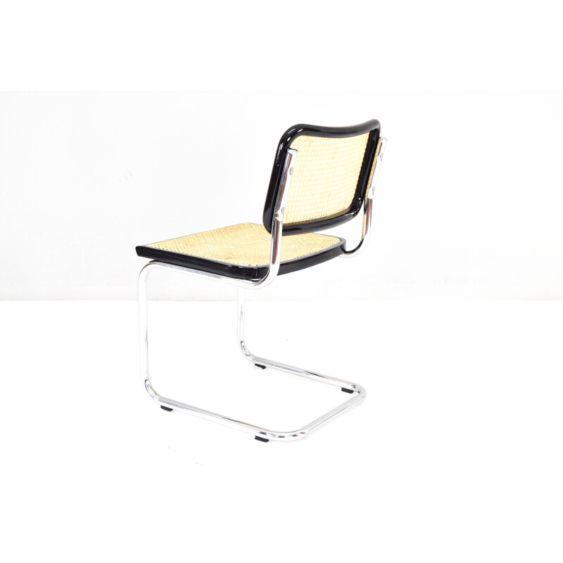 Lot de 6 chaises vintage Marcel Breuer Cesca Italie 1970