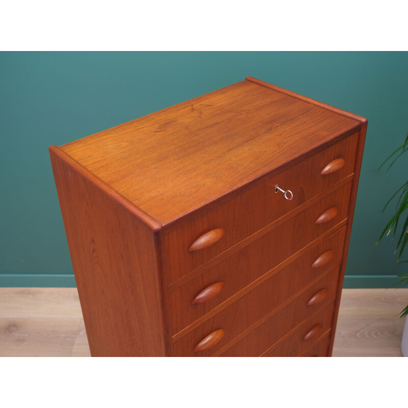 Vintage Teak chest of drawers danish 1970s