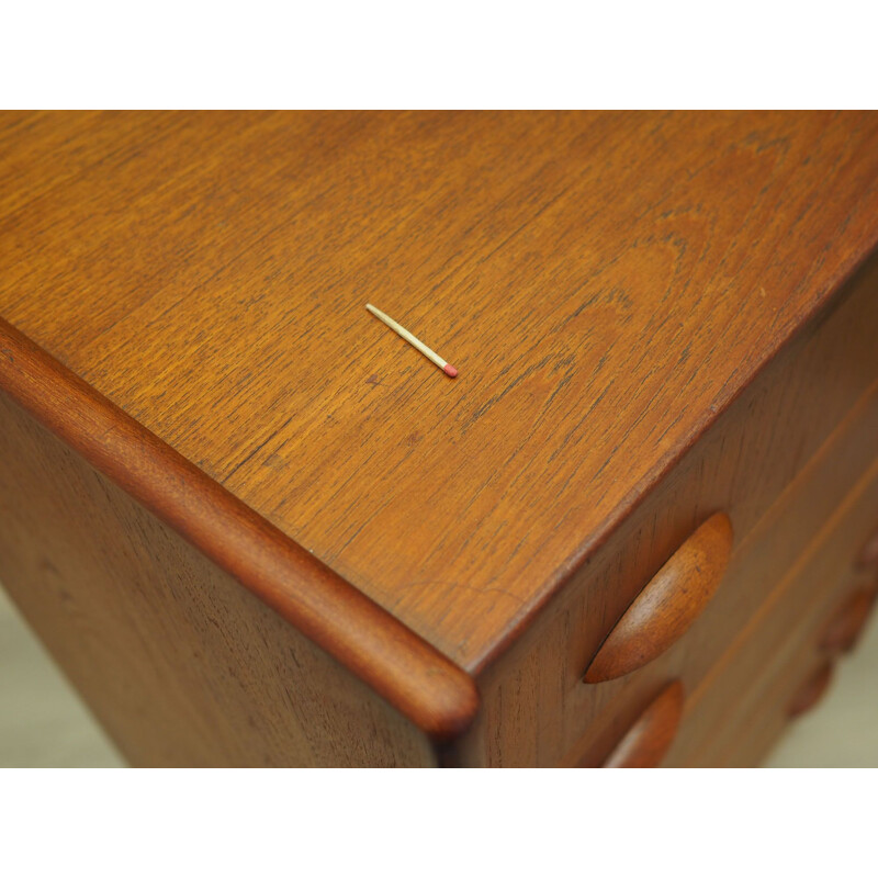 Vintage Teak chest of drawers danish 1970s