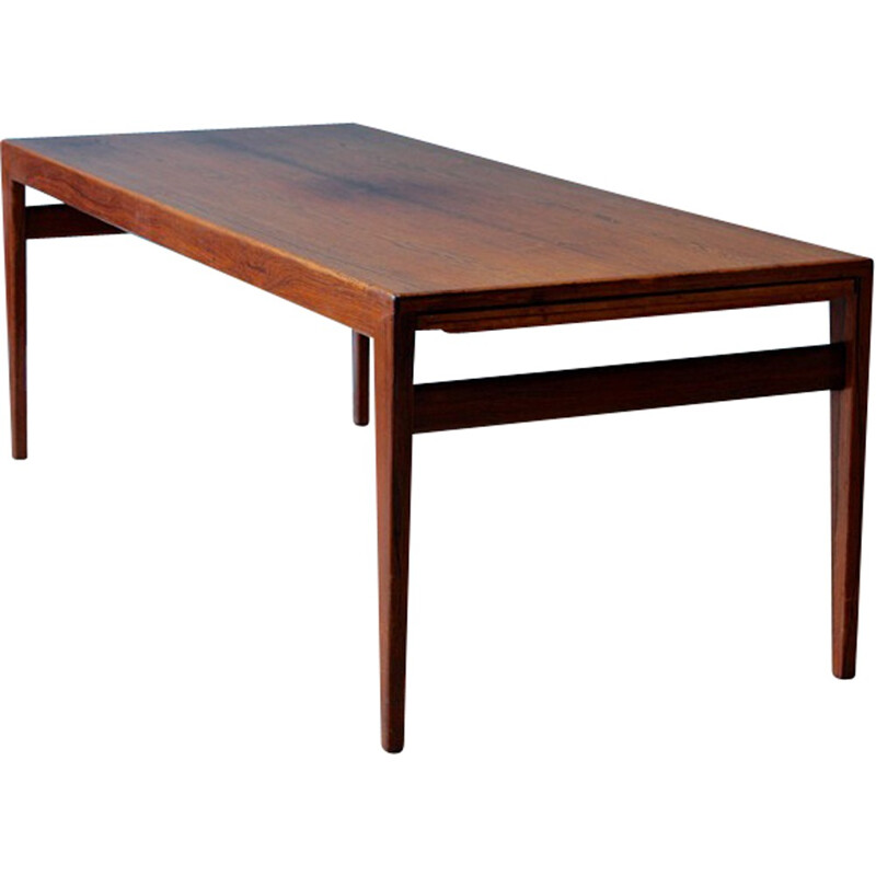 Table basse scandinave Uldum møbelfabrik extensible en bois de palissandre -  Johannes ANDERSEN - 1960